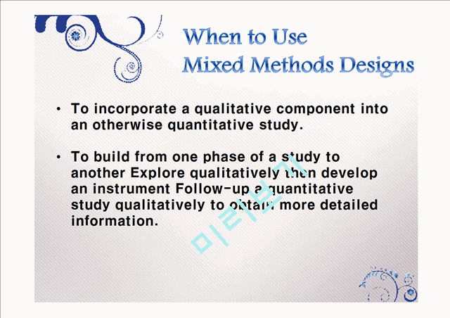 Mixed Method   (6 )